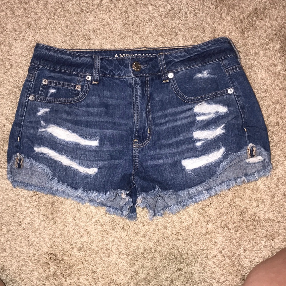 american eagle “tomgirl shortie” size 6